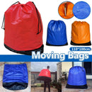 Waterproof Drawstring Moving Bag Large Packing Transfer Bag for Travel Storag - Blue