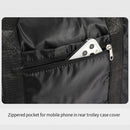 Large Capacity Travel Bag Foldable Luggage Tote Lightweight Storage Duffel Bag - Black