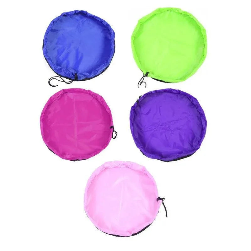 150Cm Kids Play Mat Bag Portable Toy Storage Organizer Lego Toys Drawstring Bag