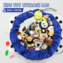 150Cm Kids Play Mat Bag Portable Toy Storage Organizer Lego Toys Drawstring Bag
