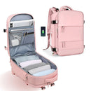 Waterproof Travel Backpack Outdoor Sports Shoulder Bag Hiking Camping Daypack - Pink