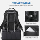 Waterproof Travel Backpack Outdoor Sports Shoulder Bag Hiking Camping Daypack - Pink