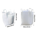 White Woven Bulk Ton Bag Industrial Container Packaging Bag
