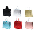 25PCS Embossed Non-Woven Tote Bag Fashion Shopping Gift Packaging Bag - Red-40*30*12cm