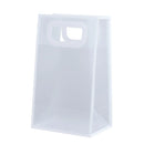 Reusable Frosted Plastic Gift Bags with Handle for Gifts Flowers 20 Pack - 15x10x25cm