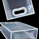 Reusable Frosted Plastic Gift Bags with Handle for Gifts Flowers 20 Pack - 15x10x25cm