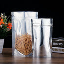 Clear Aluminum Foil Mylar Stand Up Retail Bags Zip Lock Pouches Pouch Packaging - 20*30+4CM-50PCS
