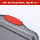 3PCS High Temp Non Stick Home Baking Tray Oven Safe Durable for Cakes Breads