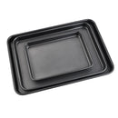 3pcs Rectangular Baking Pan Set Nonstick Oven Bakeware Mould for Home Cooking