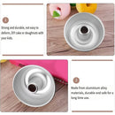 8 Inch Hollow Cake Mould Baking Tool Nonstick Round Mould for Baking Pastry