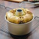 8 Inch Hollow Cake Mould Baking Tool Nonstick Round Mould for Baking Pastry