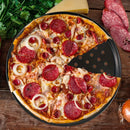 3pcs Pizza Pan Non-Stick Crisper Tray Oven Baking Bakeware With Holes 24-28CM