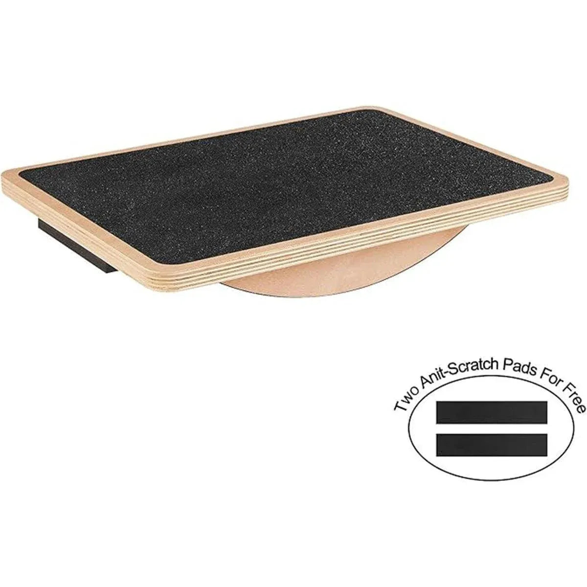 Balance Board Wooden Fitness Wobble Yoga Board Pilate Fitness Train