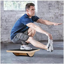 Balance Board Wooden Fitness Wobble Yoga Board Pilate Fitness Train