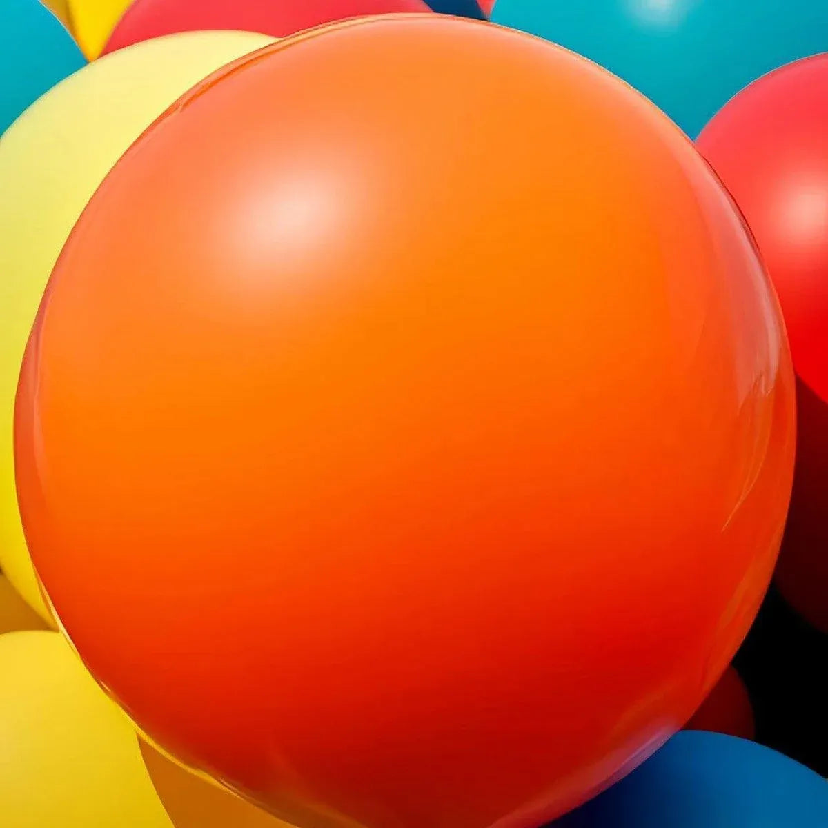 15PCS 36 Inch Large Round Balloons Party Decor KTV Bar Atmosphere Latex Balloons
