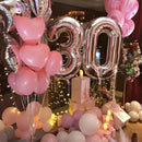 Rose Gold 32 Inch Foil Number Balloon 81cm Birthday Party Wedding Decoration - Rose Gold 4