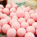 25cm Pastel Latex Balloons for Party Decoration Macaron Colour Helium Air Fill 10/100PCS - Green 100PCS