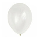 25cm Pastel Latex Balloons for Party Decoration Macaron Colour Helium Air Fill 10/100PCS - White 10PCS