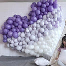 25cm Pastel Latex Balloons for Party Decoration Macaron Colour Helium Air Fill 10/100PCS - Yellow 10PCS