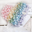 25cm Pastel Latex Balloons for Party Decoration Macaron Colour Helium Air Fill 10/100PCS - Yellow 10PCS