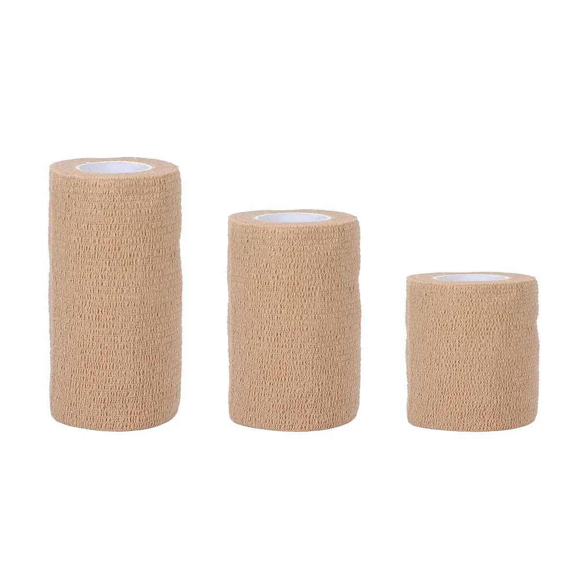 6PCS Self Adhesive Elastic Wrap Non Woven Cohesive Tape for Sports and Daily Use - 10cm