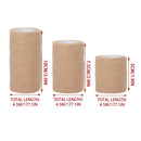 6PCS Self Adhesive Elastic Wrap Non Woven Cohesive Tape for Sports and Daily Use - 10cm