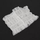 100 Beauty Salon Care Non-woven Hair Band White Edge Band Disposable Hair Net