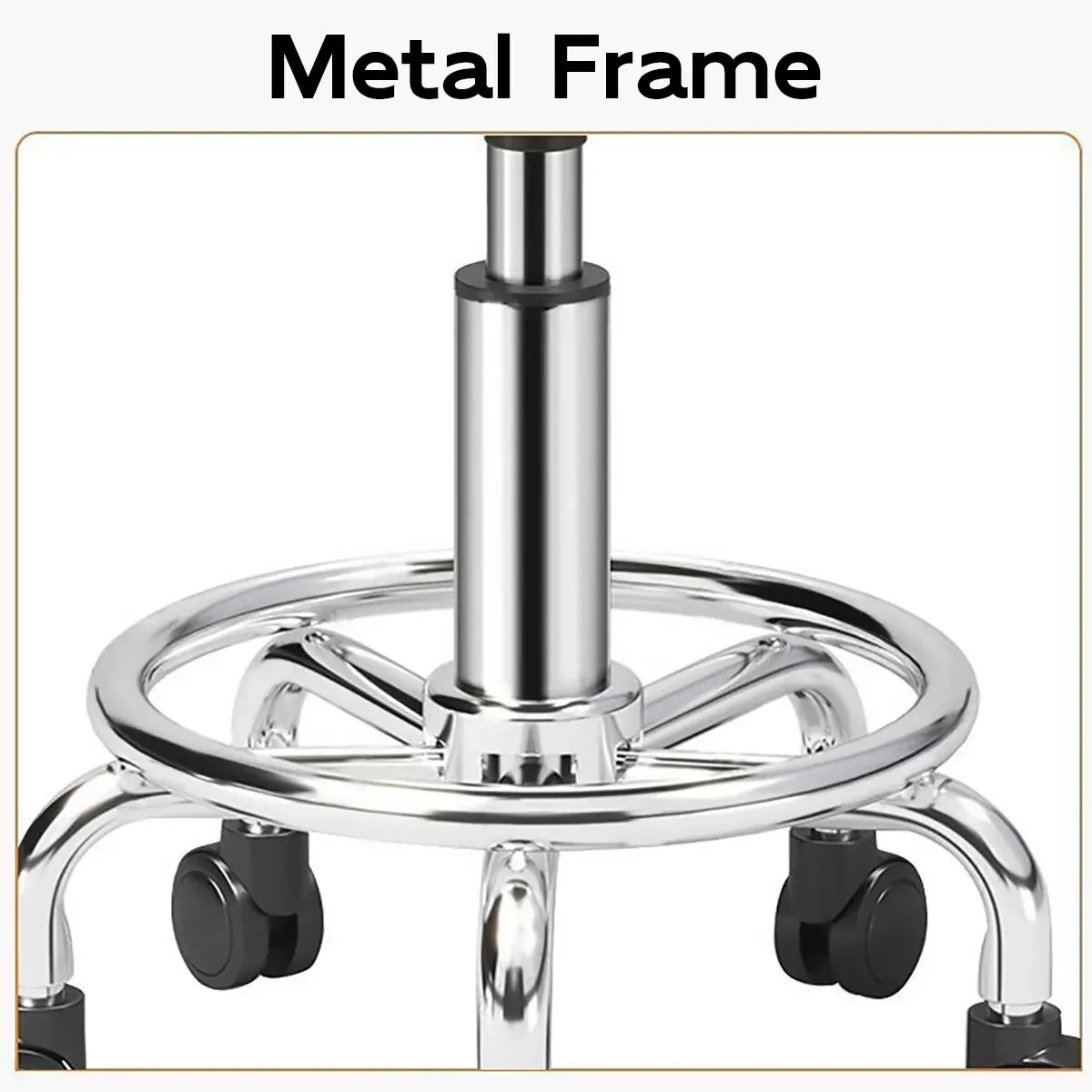 Bar Stool Swivel Height Adjustable Round Stool for Kitchen Bar Home Office