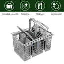 Multifunctional Dishwasher Basket Accessories Fit Hotpoint Indesit Knife And Fork Storage Basket