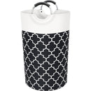 82L Large Capacity Laundry Basket for Dirty Clothes Toy Storage and Organizing - Black