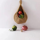Hanging Wall Organizer Vegetable Fruit Basket Kitchen Storage Pouch Bag Diy 6Size - L
