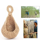 Hanging Wall Organizer Vegetable Fruit Basket Kitchen Storage Pouch Bag Diy 6Size - L