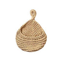 Hanging Wall Organizer Vegetable Fruit Basket Kitchen Storage Pouch Bag Diy 6Size - M