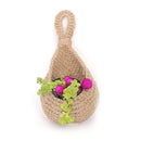 Hanging Wall Organizer Vegetable Fruit Basket Kitchen Storage Pouch Bag Diy 6Size - M