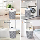 82L Large Capacity Laundry Basket for Dirty Clothes Toy Storage and Organizing - Red