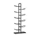 Multi-Layer Basketball Storage Rack Iron Frame Sports Equipment Organiser Shelf