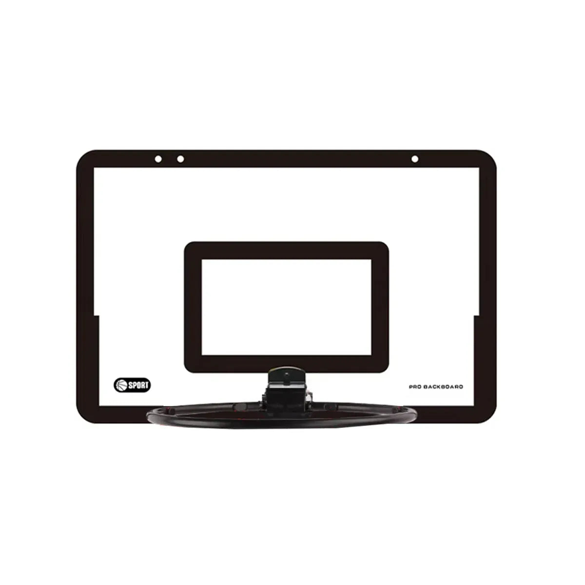 Wall Mounted Foldable Basketball Stand Indoor Outdoor Hoop Frame for Young Players