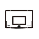Wall Mounted Foldable Basketball Stand Indoor Outdoor Hoop Frame for Young Players