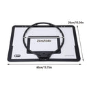 Wall Mounted Foldable Basketball Stand Indoor Outdoor Hoop Frame for Young Players