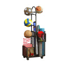 Home Sports Equipment Storage Rack for Mats Balls Sports Equipment Sturdy