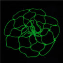 Glow in the Dark Basketball Net Fluorescent Green Luminous Hoop Net 12 Loops