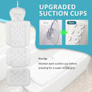 Bathtub Non Slip Comfort Pillow Soft Waterproof for Bathroom Spa