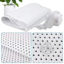 Bathroom Mat Non Slip Floor Mat Soft Fluffy Surface Machine Washable Home Bath
