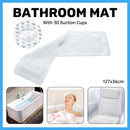 Bathroom Mat Non Slip Floor Mat Soft Fluffy Surface Machine Washable Home Bath