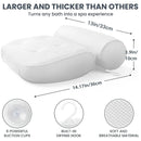 Bathtub Pillow Non-Slip for Bath Spa Shower Comfortable Water Resistant