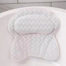 3D Breathable Mesh Bathtub Pillow Non Slip For Bathroom Spa Neck Back Support