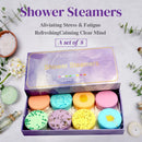 Aromatherapy Shower Tablets 8 Pack Gift Box Relaxing Scented Shower Steamers