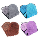 Quick Drying Pet Bath Towel Fast Absorbent Dog Cat Cleaning Towel for Grooming - Purple