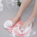 Foot Scrubber Massage Pad Shower Exfoliating Brush Cleaning Mat