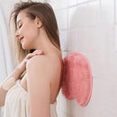 Foot Back Body Scrubber Massager Pad Shower Bath Exfoliating Brush Cleaning Mat - Orange